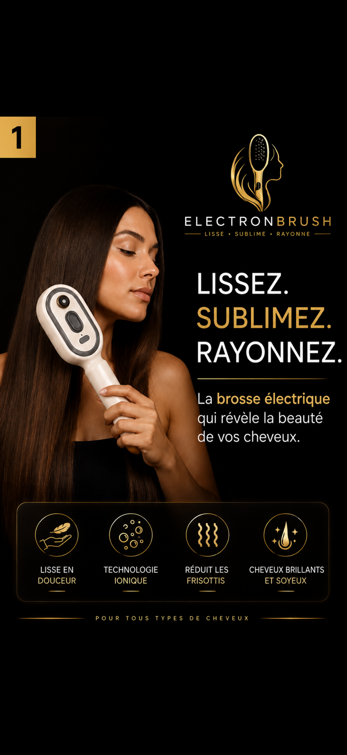 Brosse Lissante Électrique.