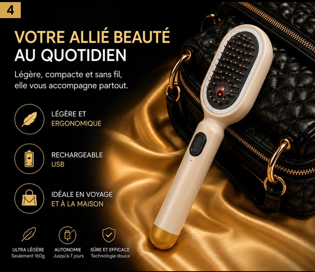 Brosse Lissante Électrique.