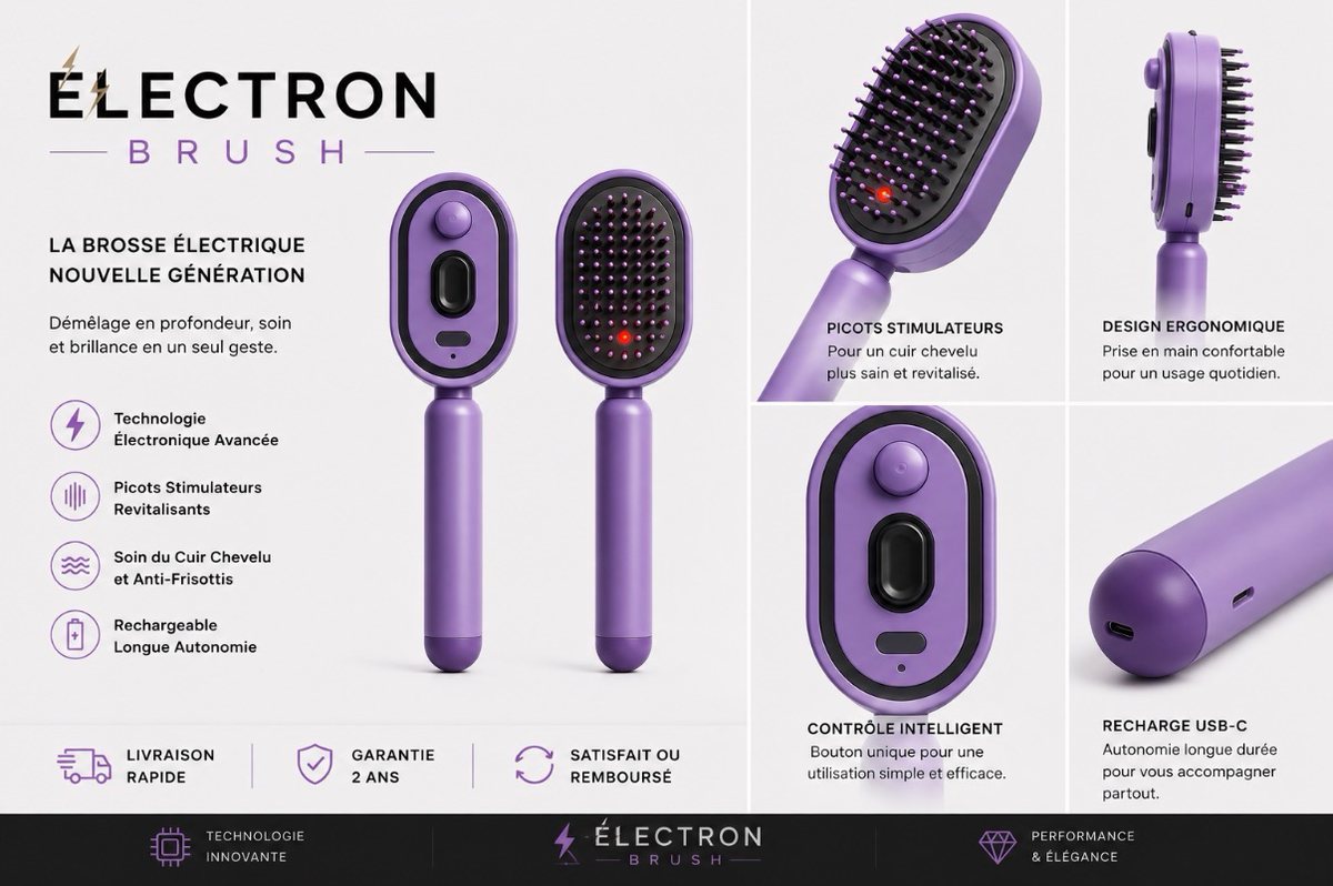 Brosse Lissante Électrique.